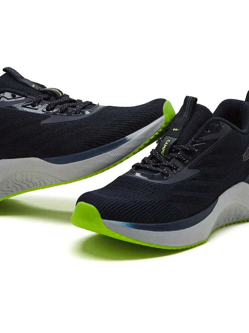 GLOAM Navy Men's Running Shoes - Image 7