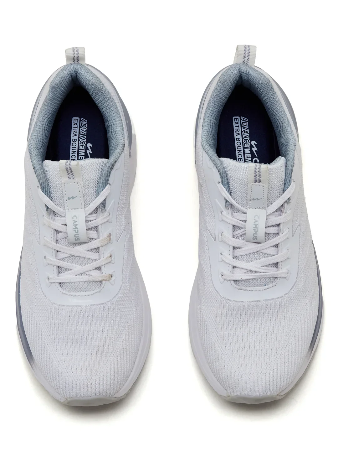 GLOAM White Men's Running Shoes - Image 6
