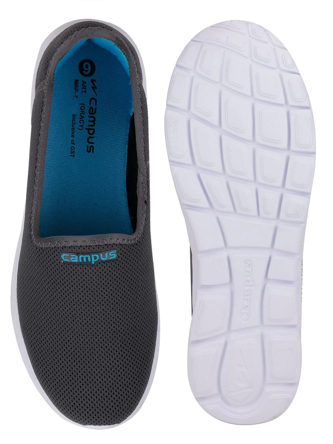 GRACY Grey Women's Casual Shoes - Image 5