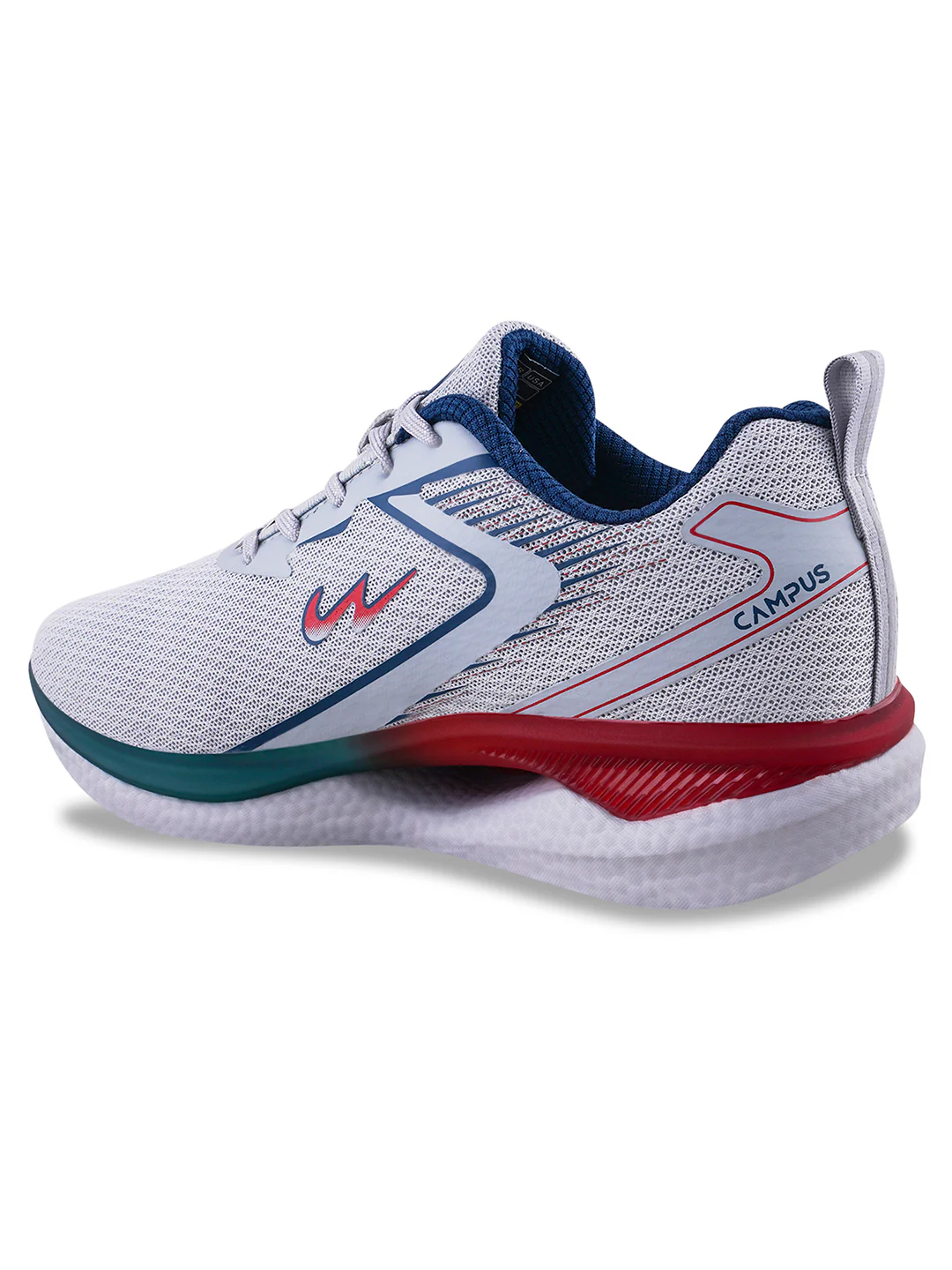 GRAFFITI Grey Men's Sports Shoes - Image 3