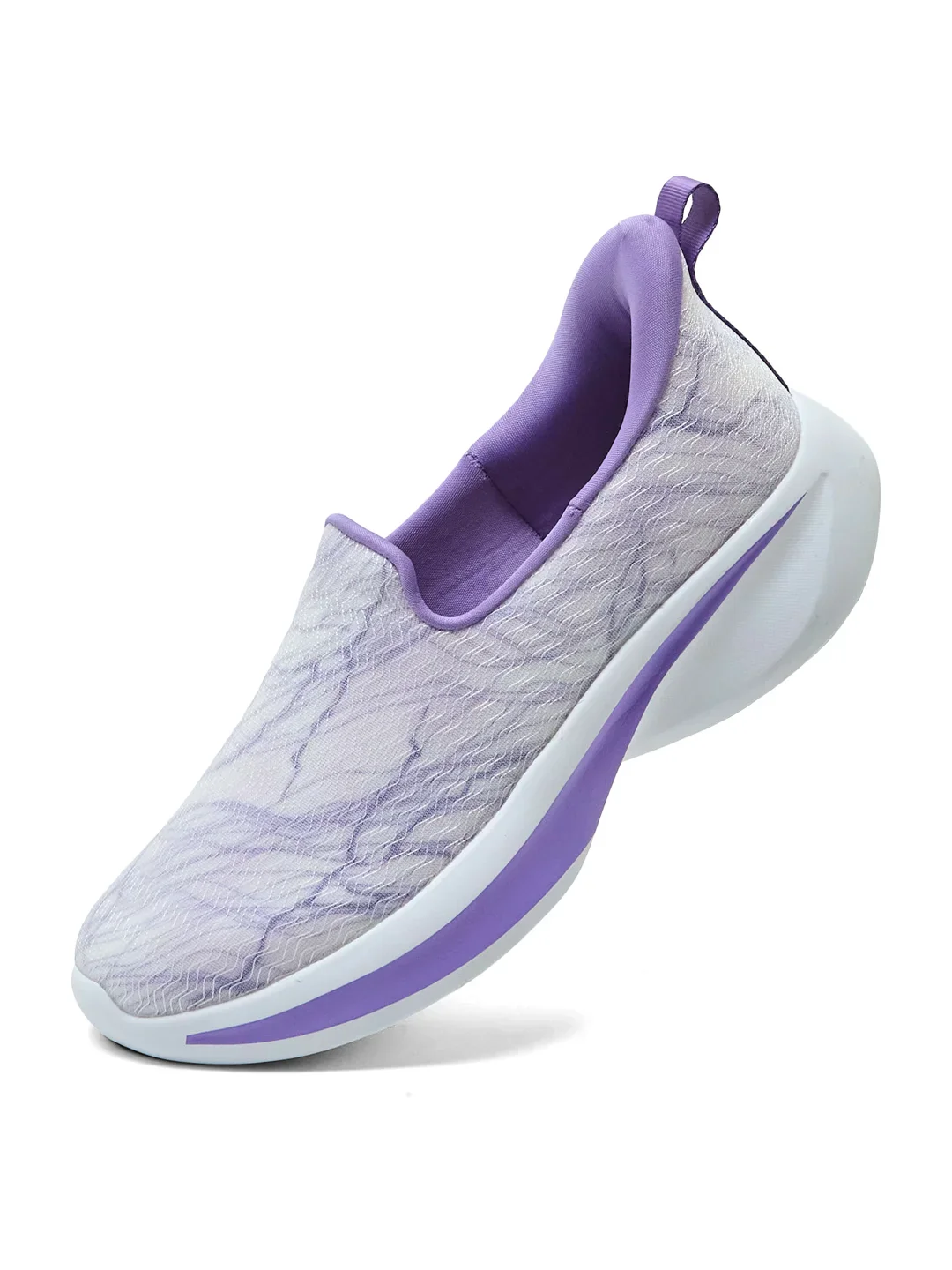 GRASP Purple Women's Walking Shoes - Image 3
