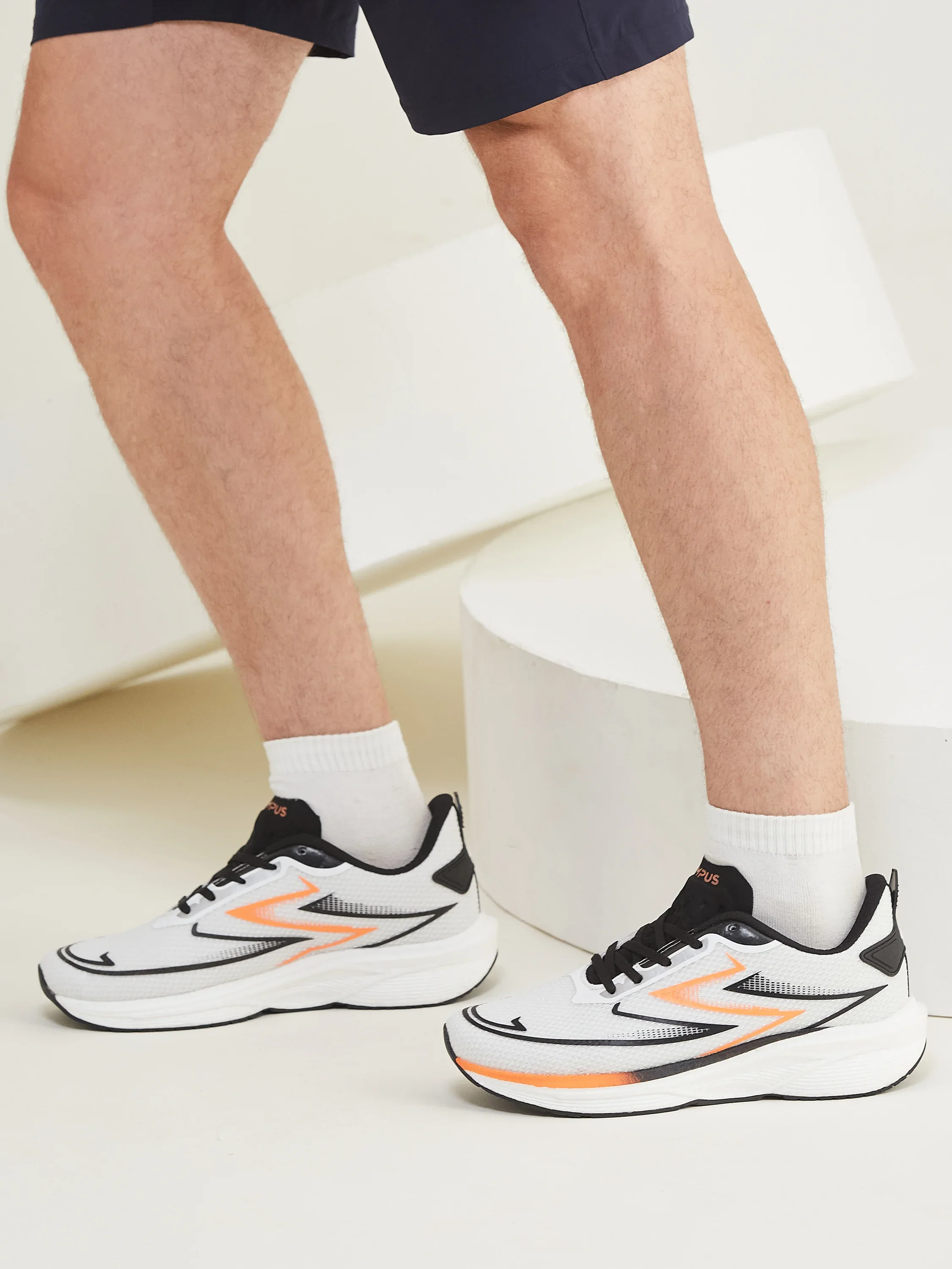 GREG PRO White Men's Running Shoes - Image 8