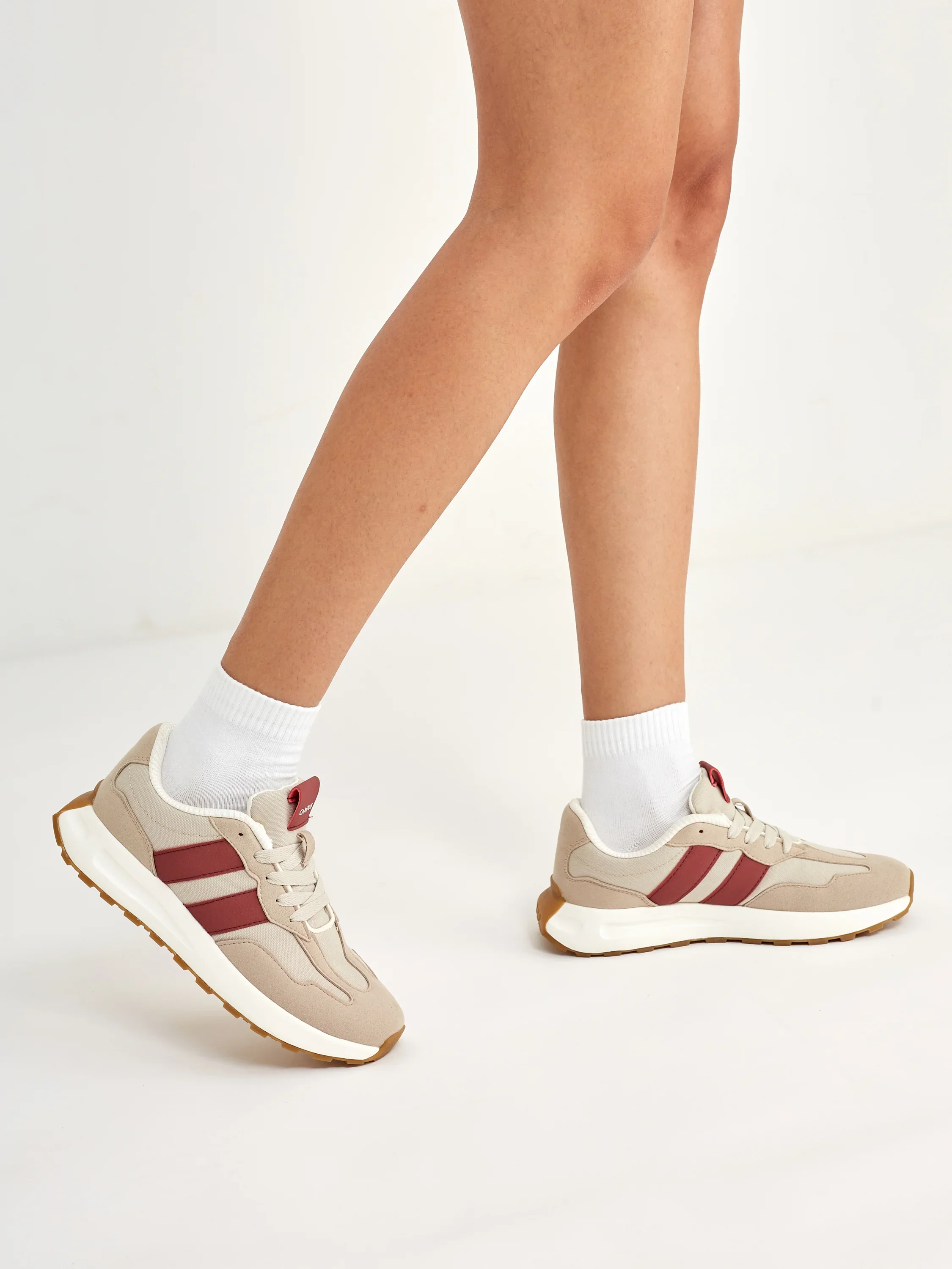 GRIT Beige Women's Sneaker - Image 8