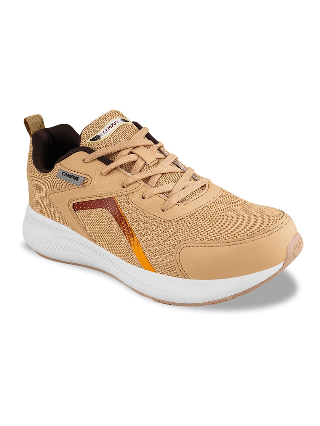 GROOV Beige Men's Sports Shoes - Image 2