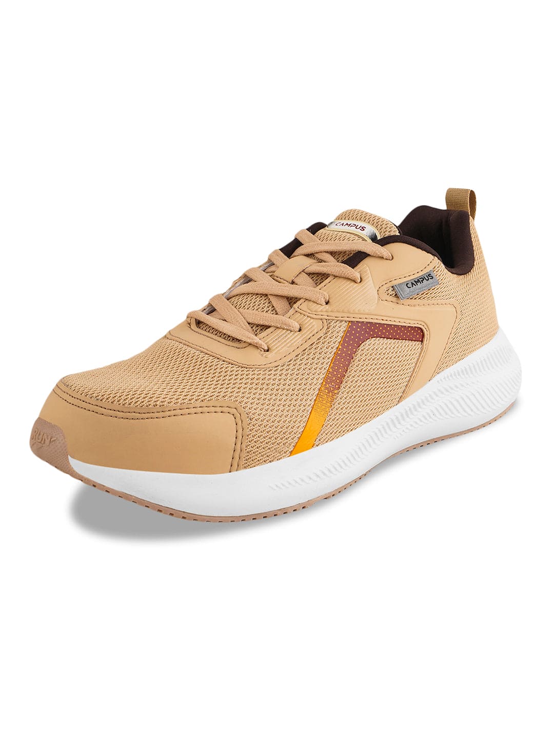 GROOV Beige Men's Sports Shoes - Image 4