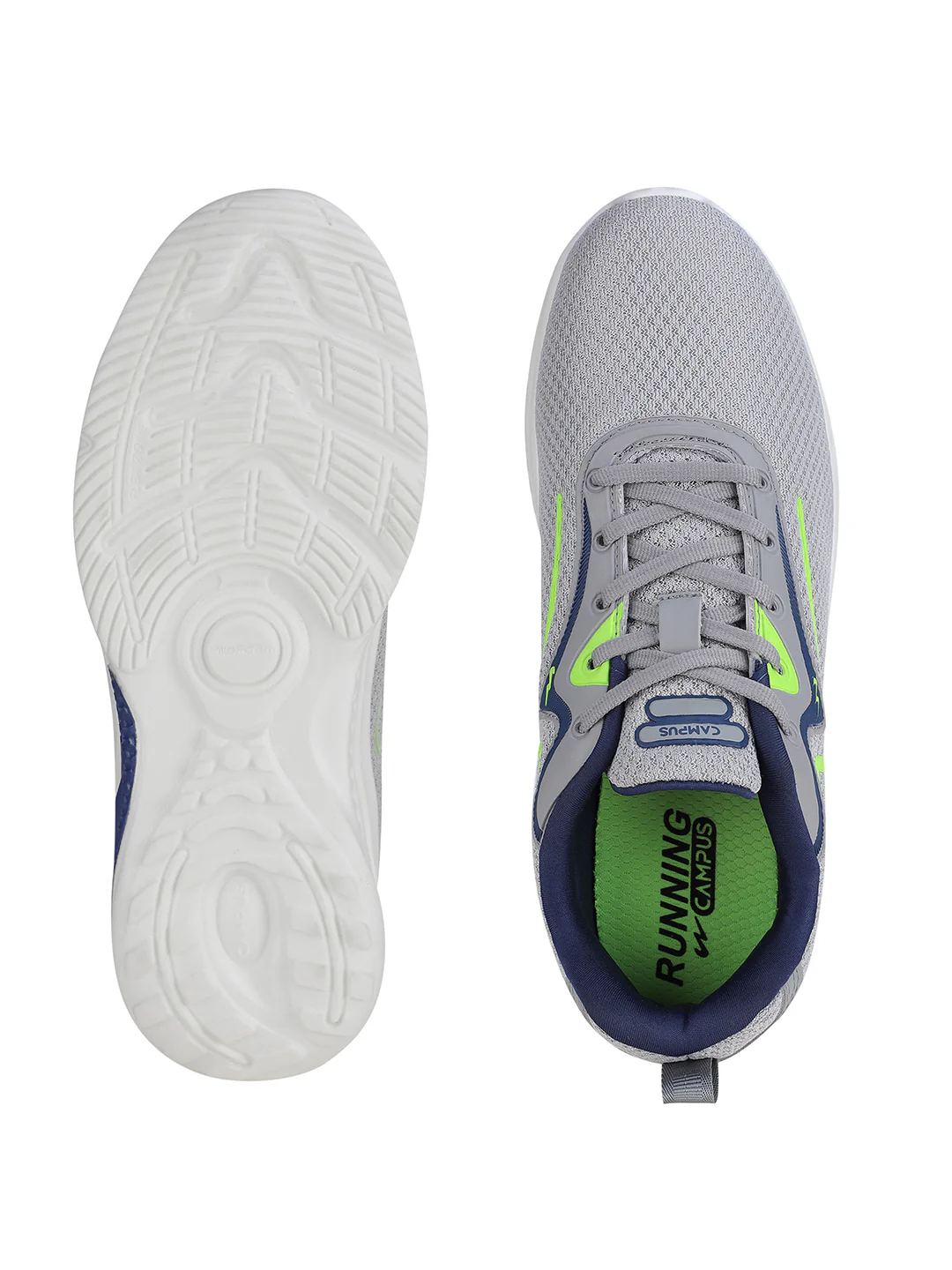 HANDEL Grey Men's Running Shoes - Image 5