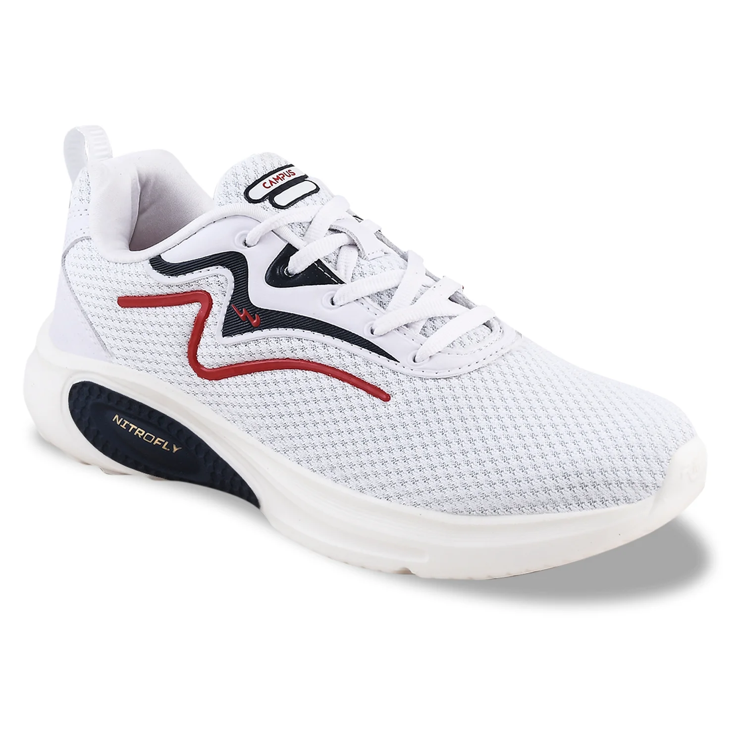 HANDEL White Men's Running Shoes - Image 2