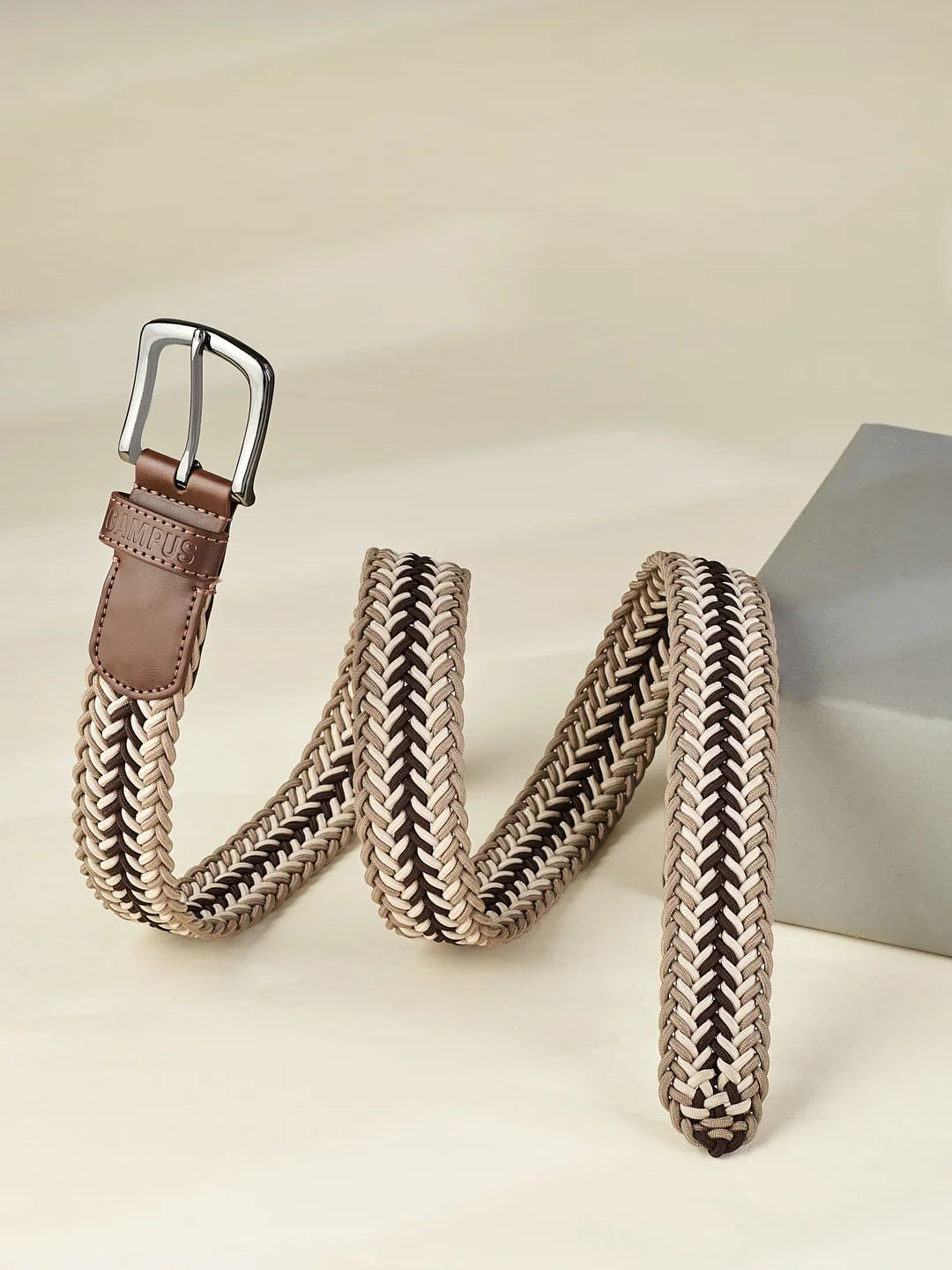 Handmade Braided Unisex Multi Color Belt - Image 2
