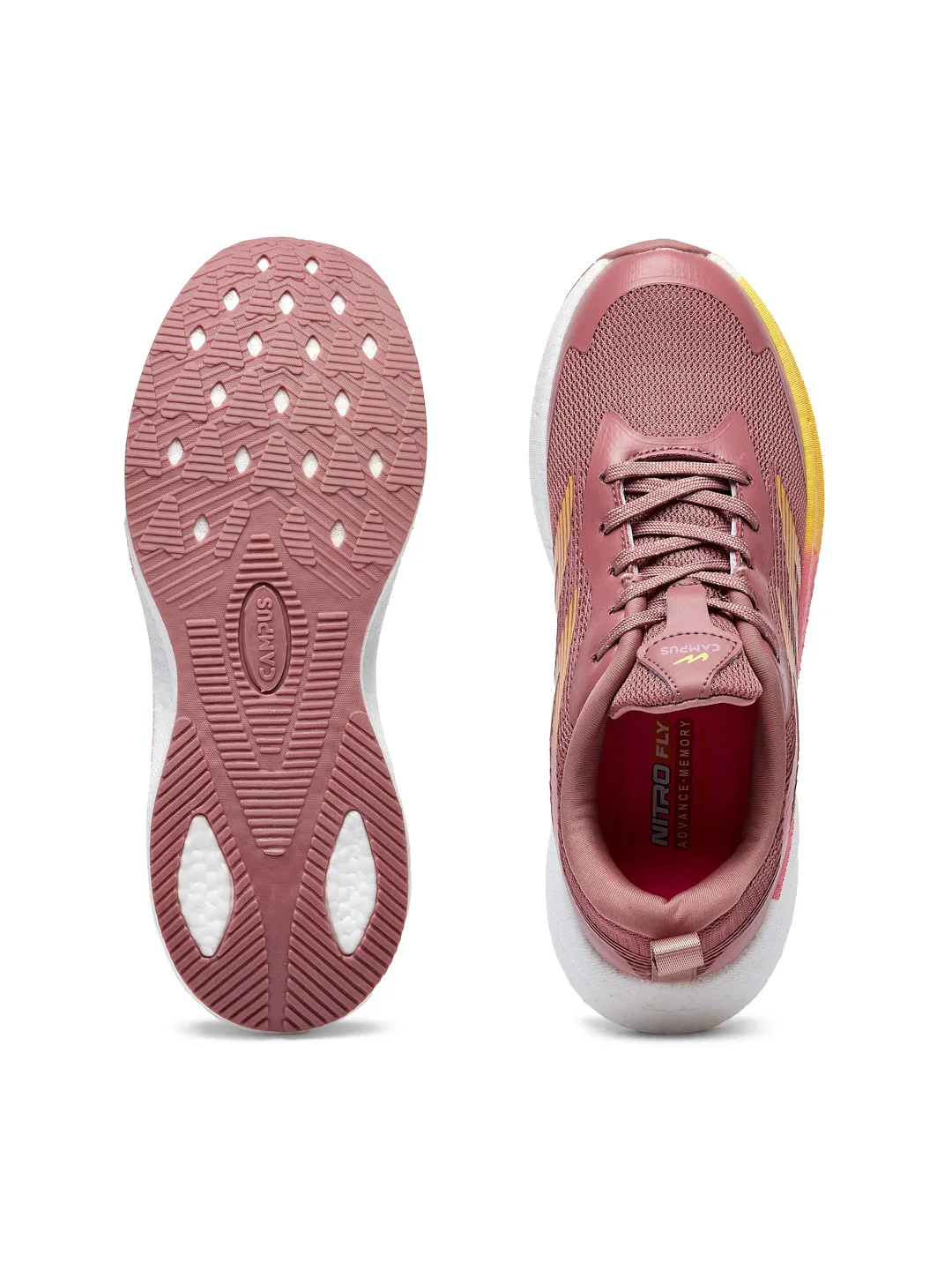HAZZLE Mauve Women's Running Shoes - Image 5