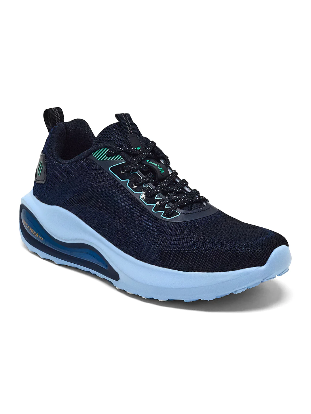 HEDGE Navy Men's Running Shoes - Image 3