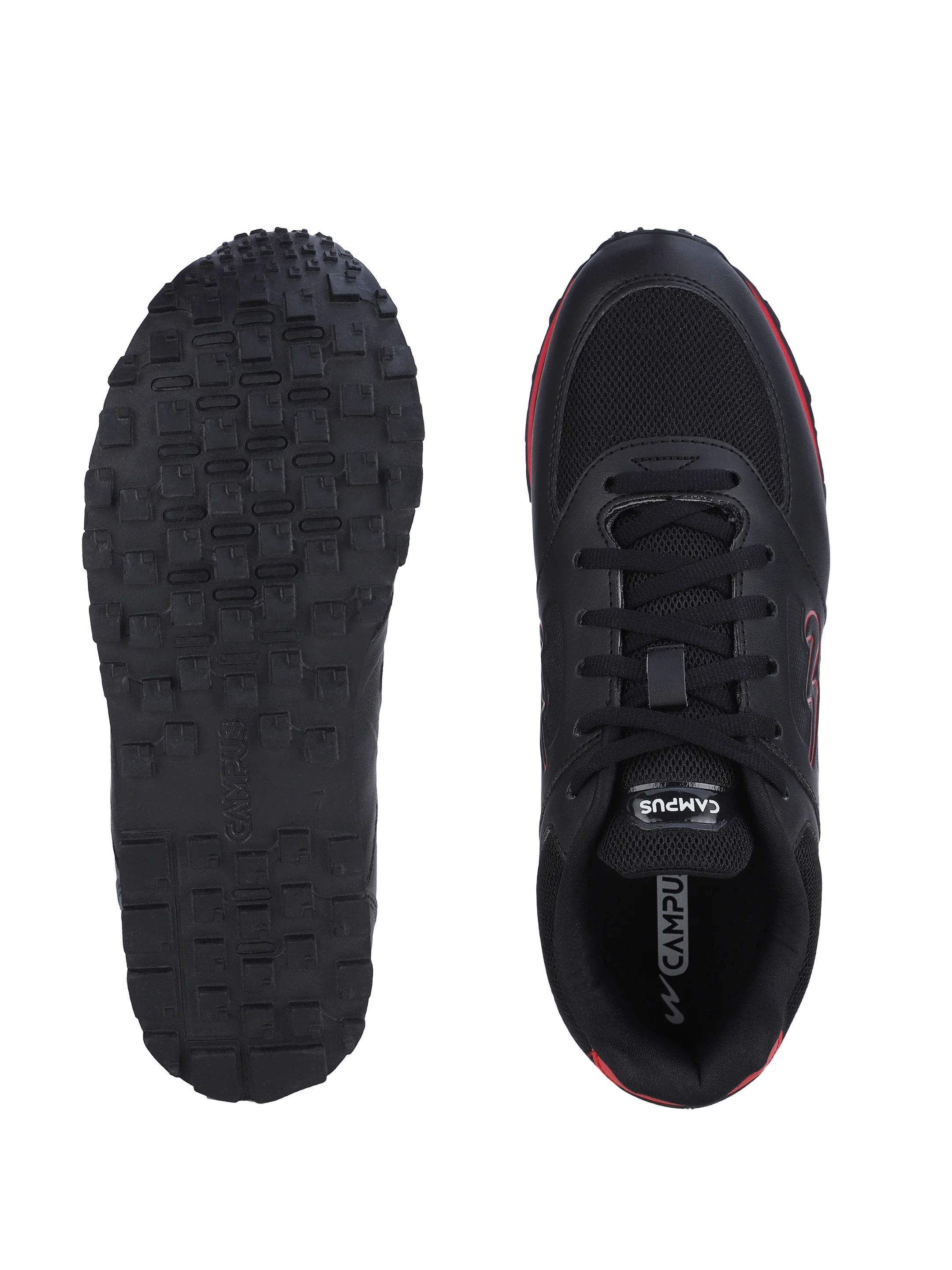 HILLTOP Black Men's Casual Shoes - Image 5