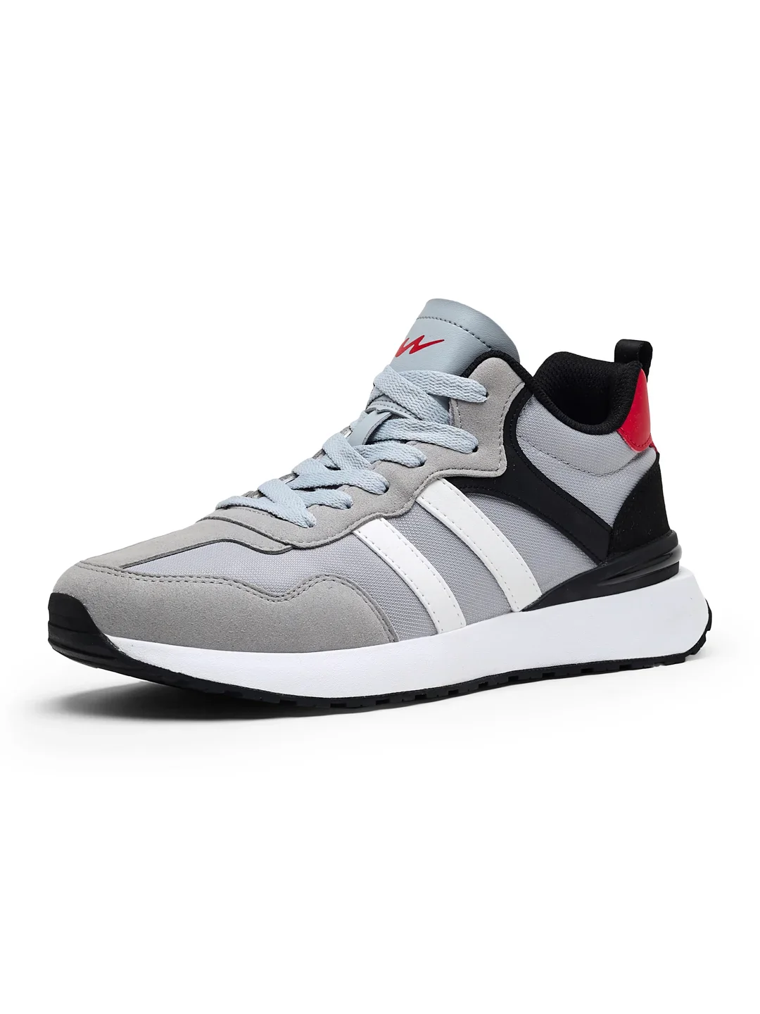 HINGE Grey Men's Sneakers - Image 6