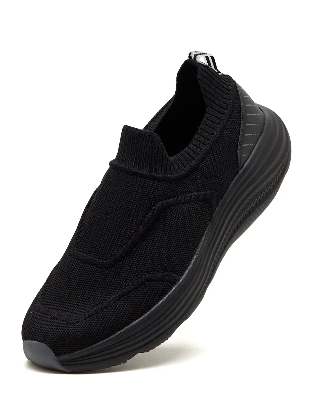 HOOP Black Men's Walking Shoes - Image 3