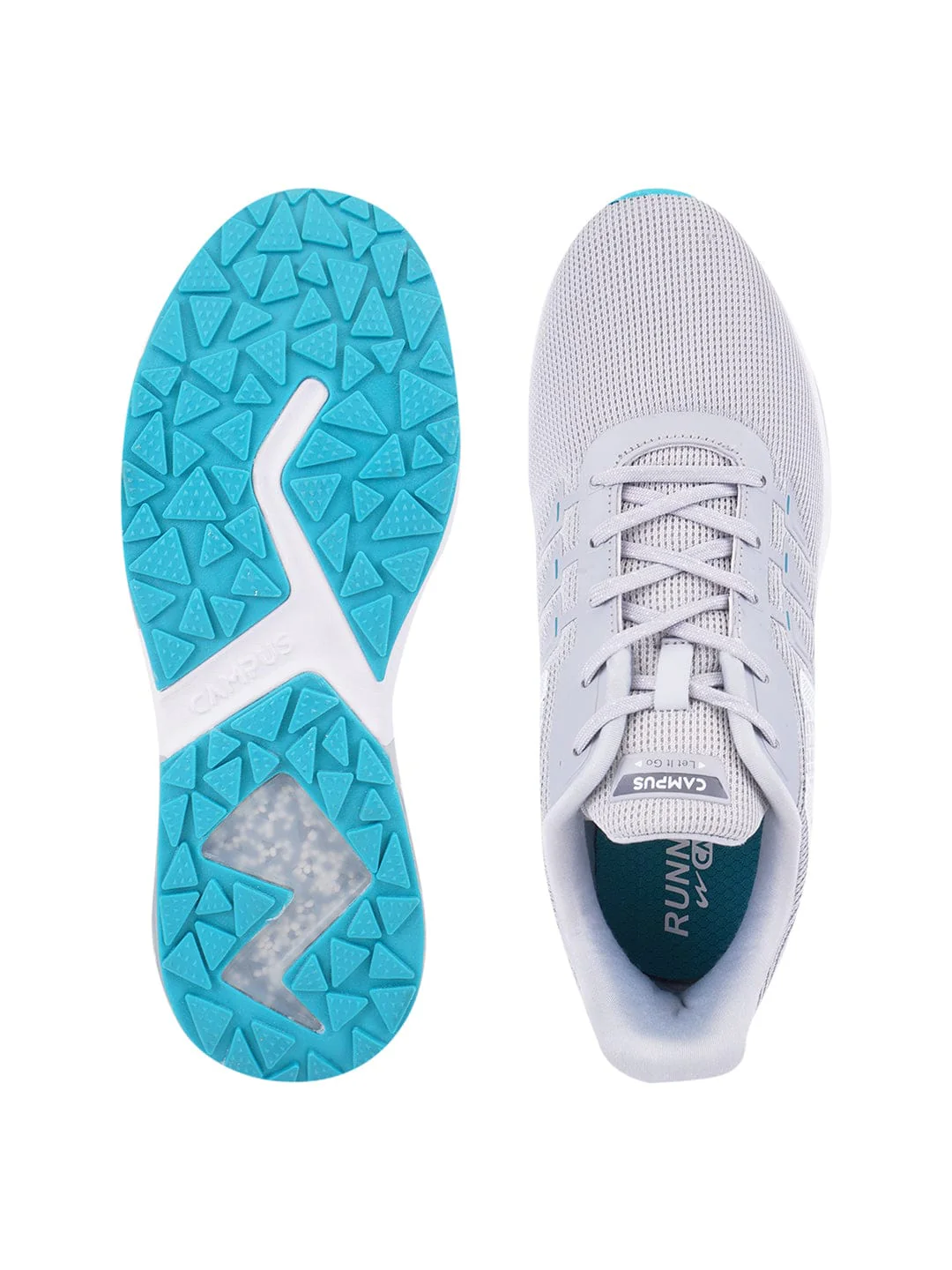 HOST Grey Men's Running Shoes - Image 4