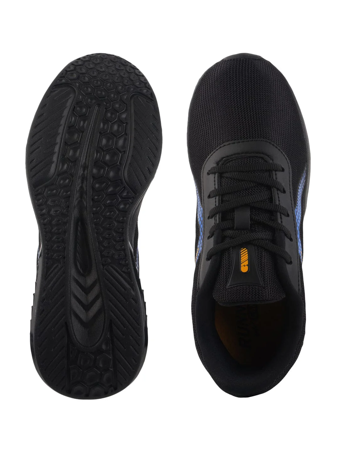 HOTLINE Black Men's Running Shoes - Image 4