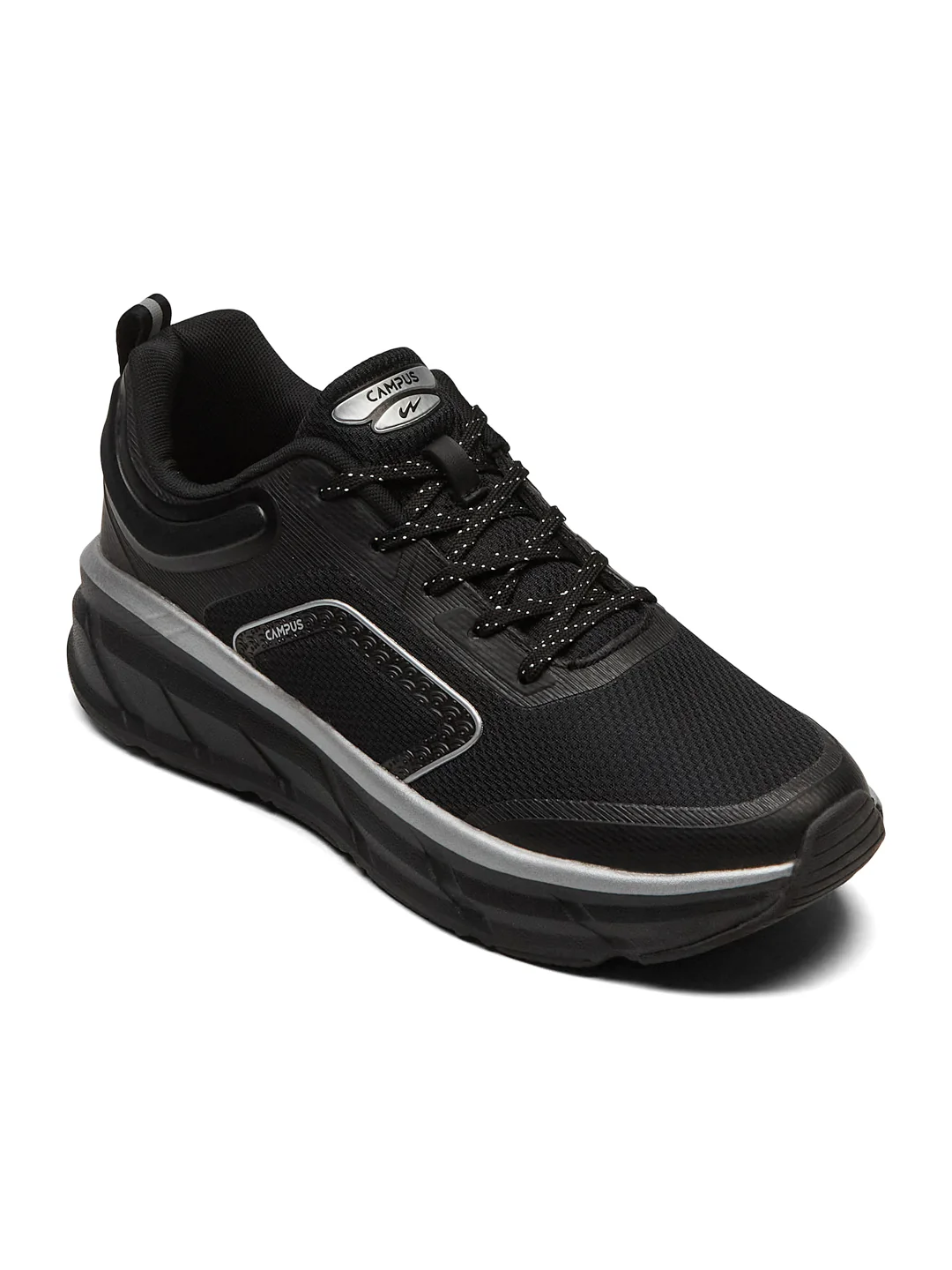 HUMBER Black Men's Running Shoes - Image 3