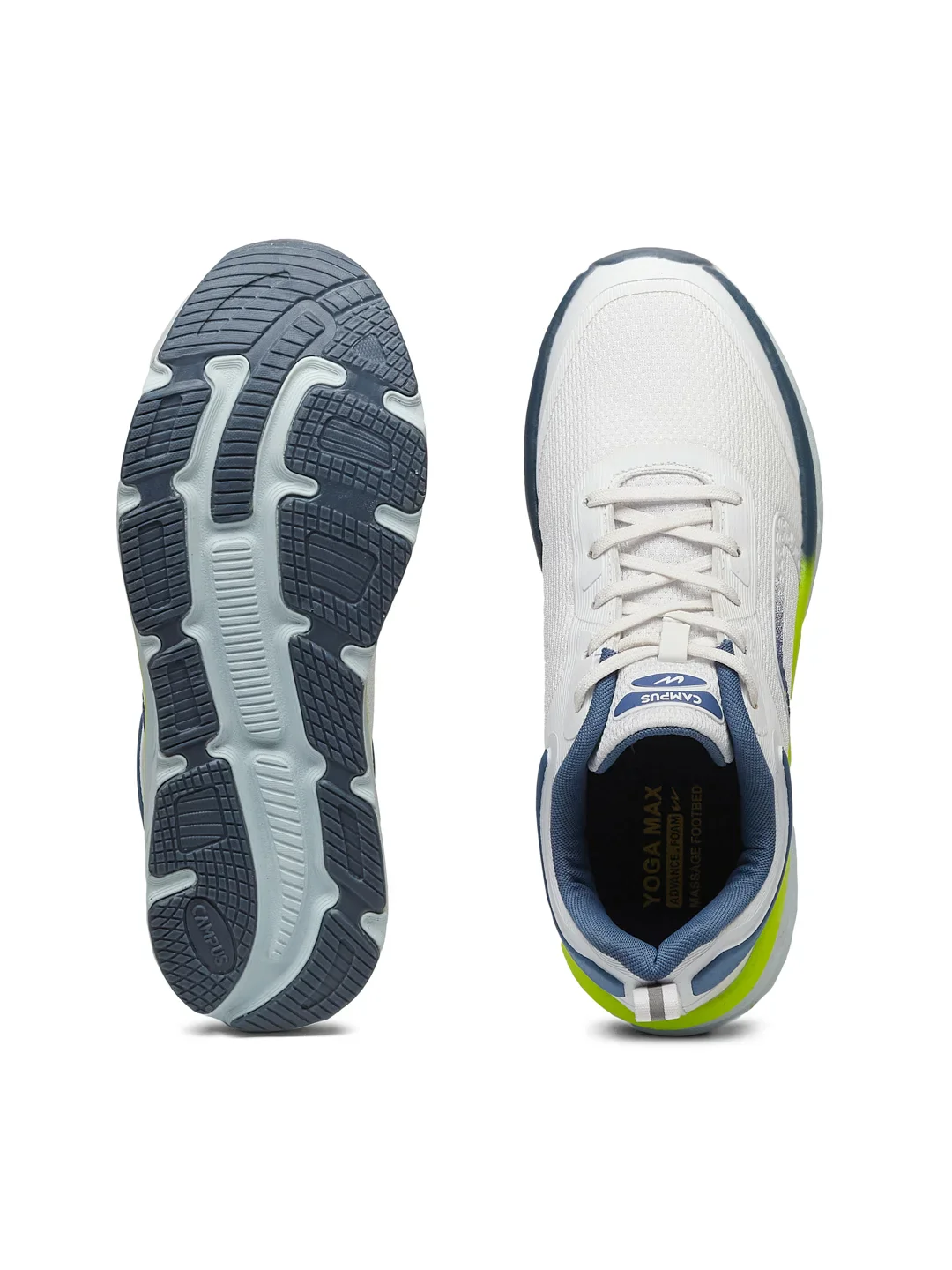 HUMBER White Men's Running Shoes - Image 5