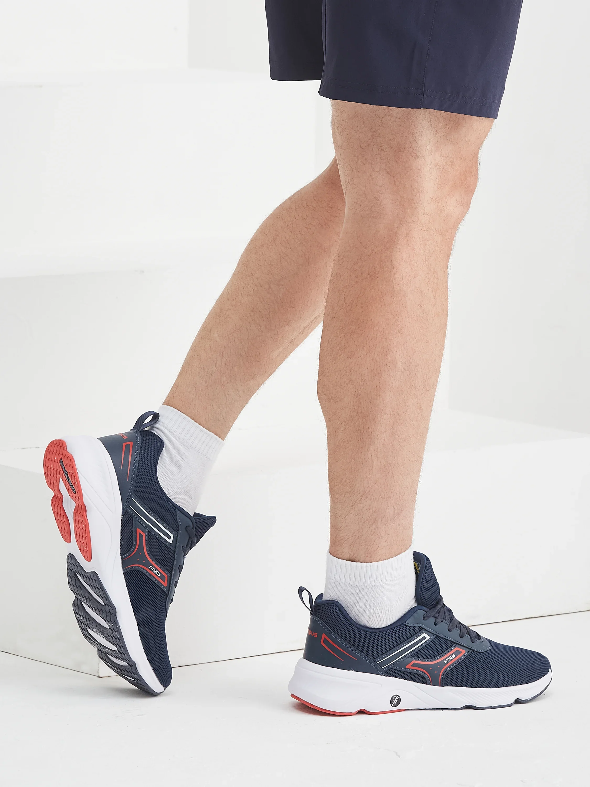 HURRICANE Navy Men's Running Shoes - Image 8