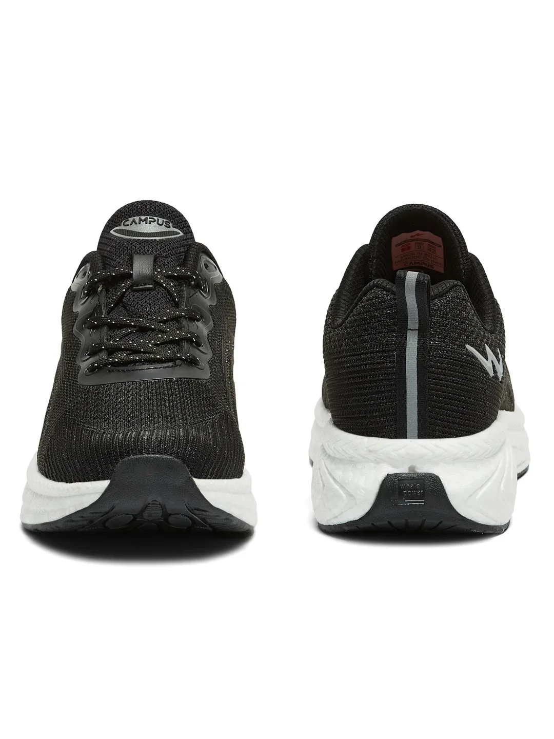 HYPE PRO Black Men's Running Shoes - Image 4