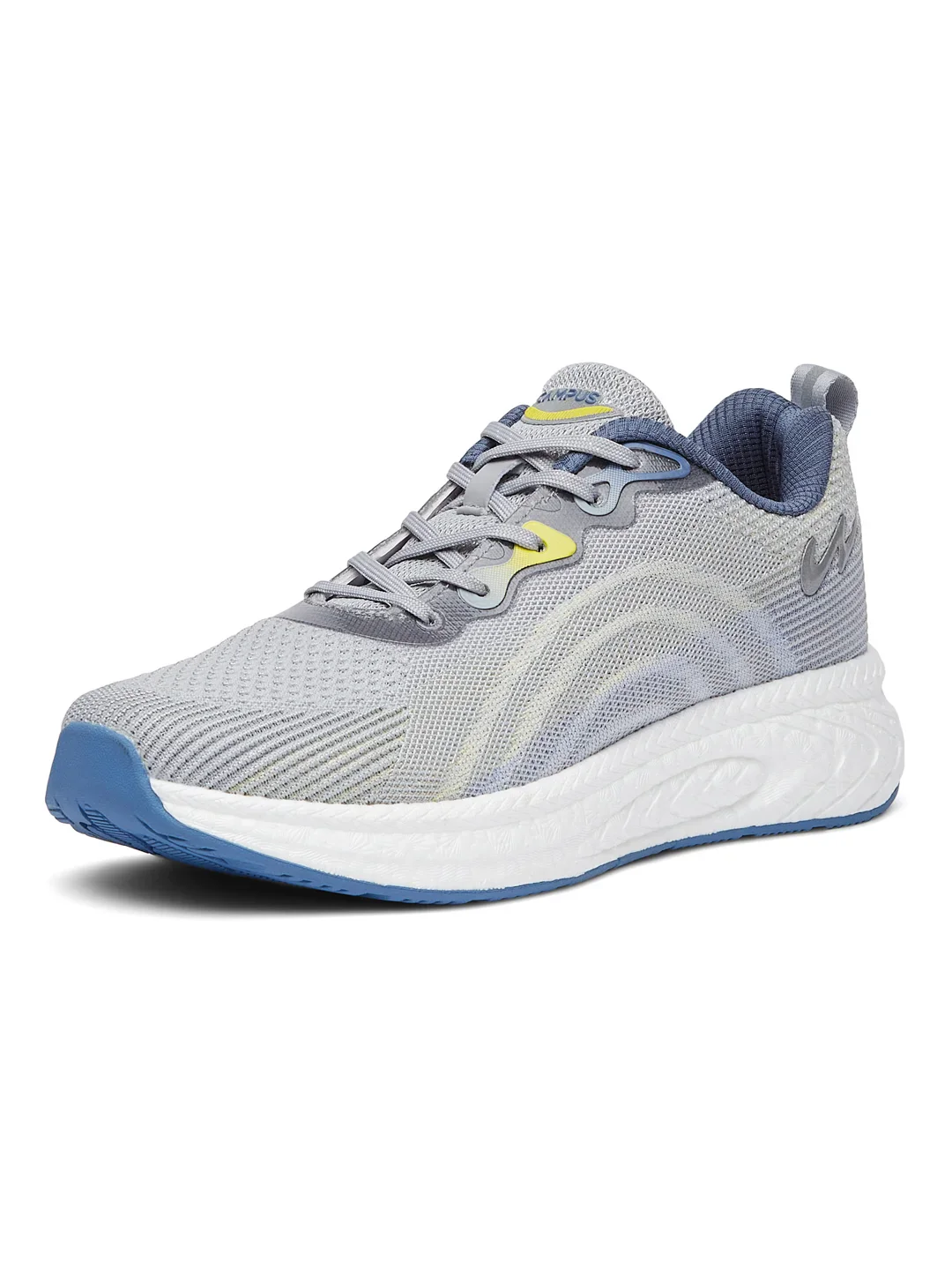HYPE PRO Grey Men's Running Shoes - Image 6