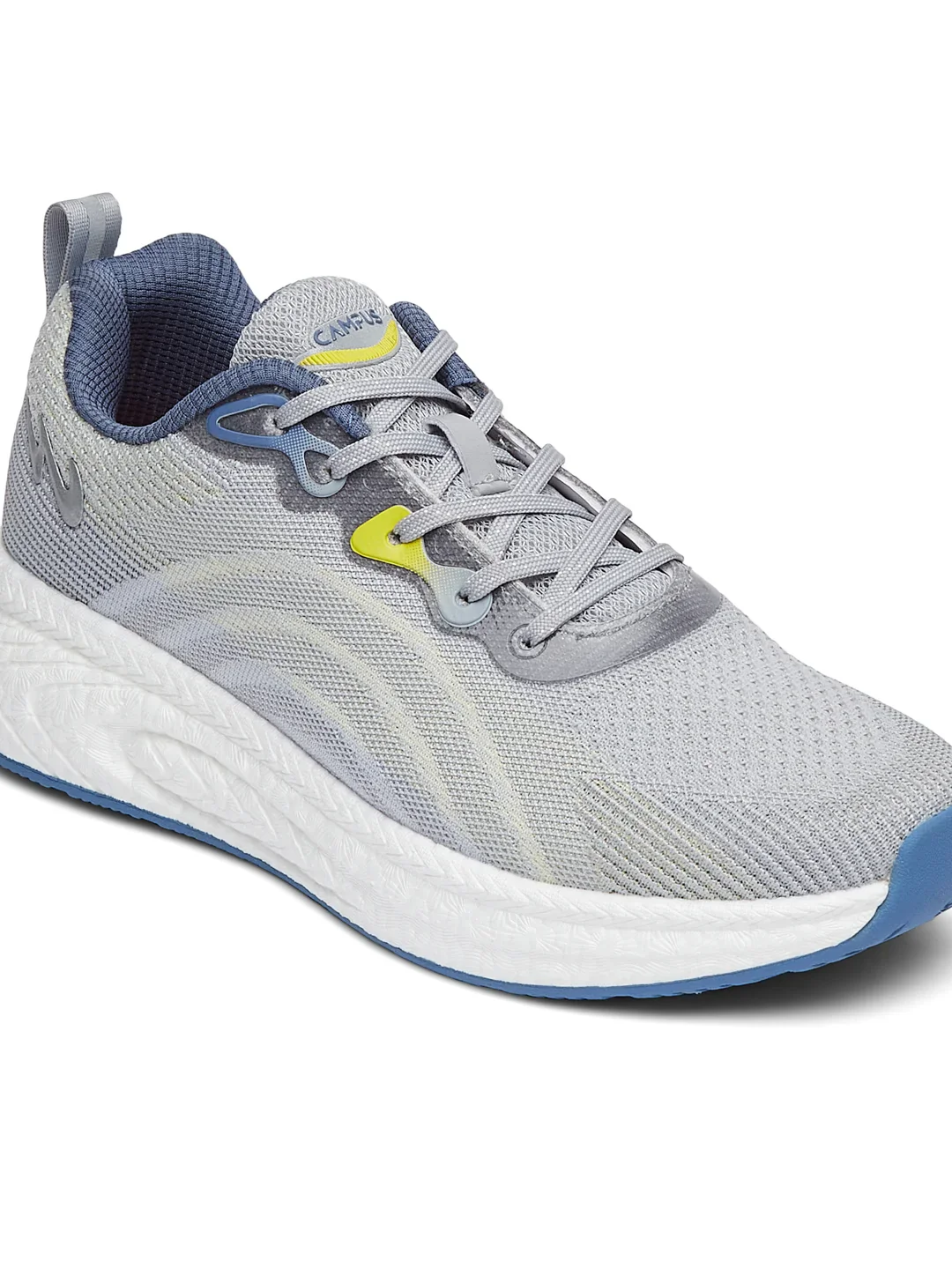 HYPE PRO Grey Men's Running Shoes - Image 7