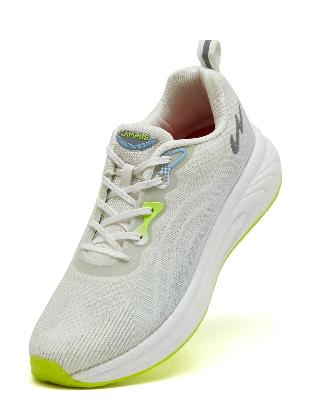 HYPE PRO Off White Men's Running Shoes - Image 3