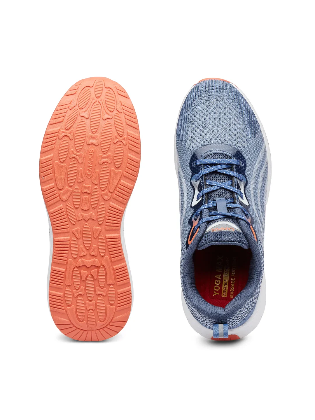 HYPE PRO Blue Men's Running Shoes - Image 5