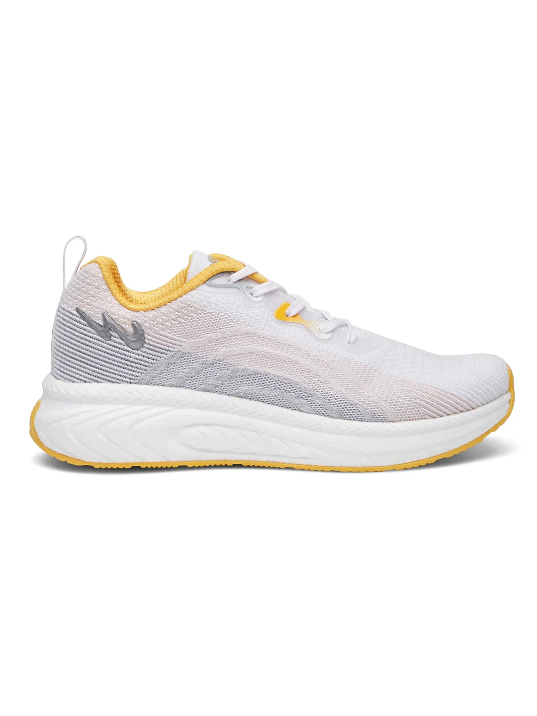 HYPE PRO White Men's Running Shoes - Image 2