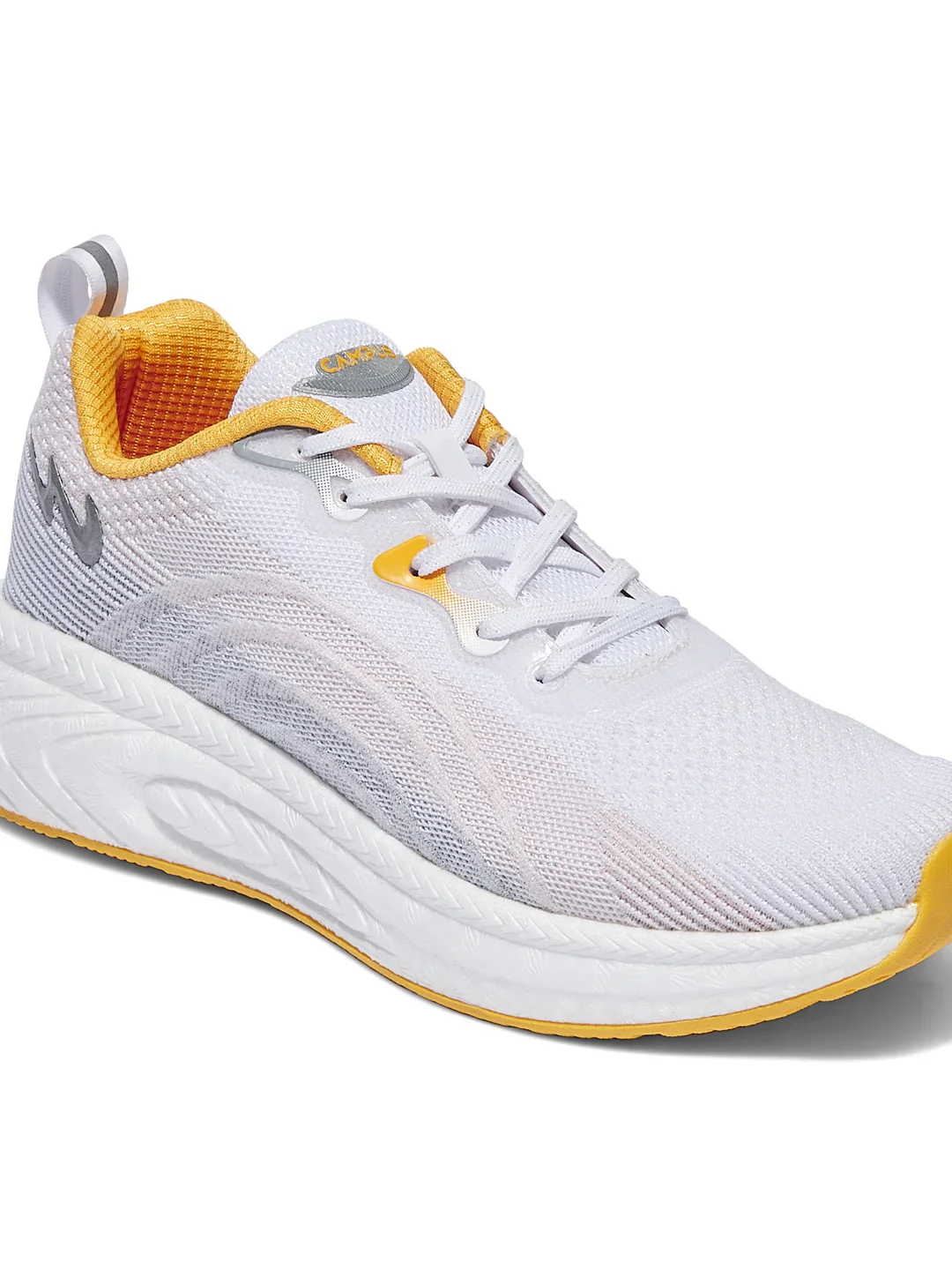 HYPE PRO White Men's Running Shoes - Image 7