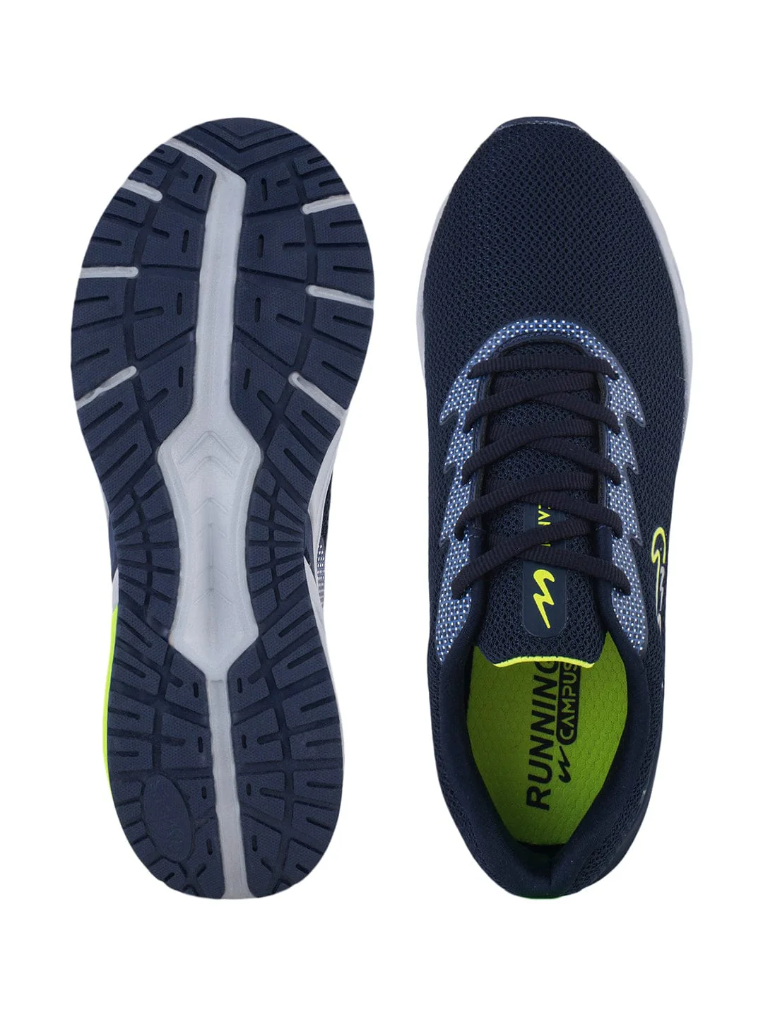 IGNATIUS Navy Men's Running Shoes - Image 4