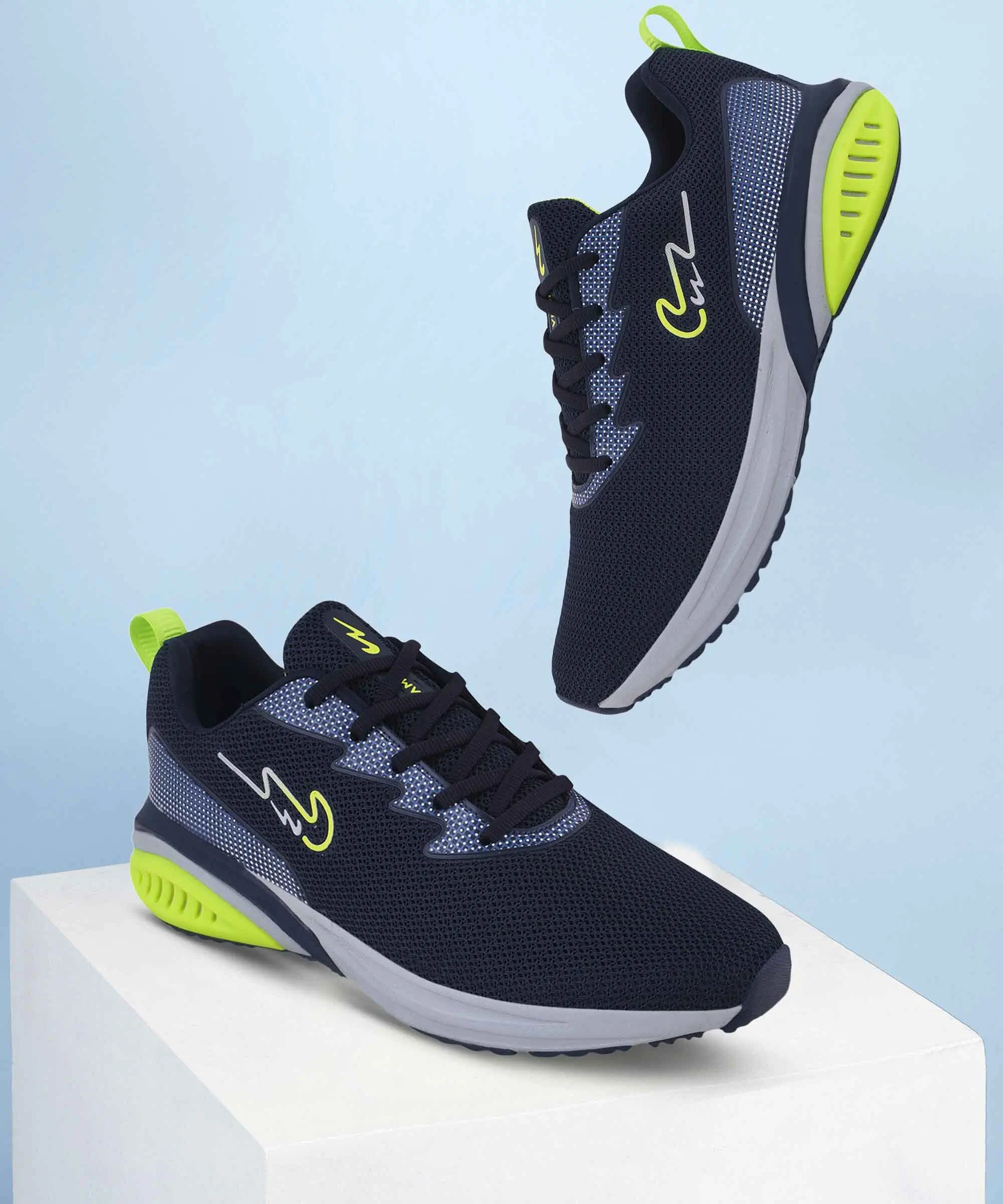 IGNATIUS Navy Men's Running Shoes - Image 8