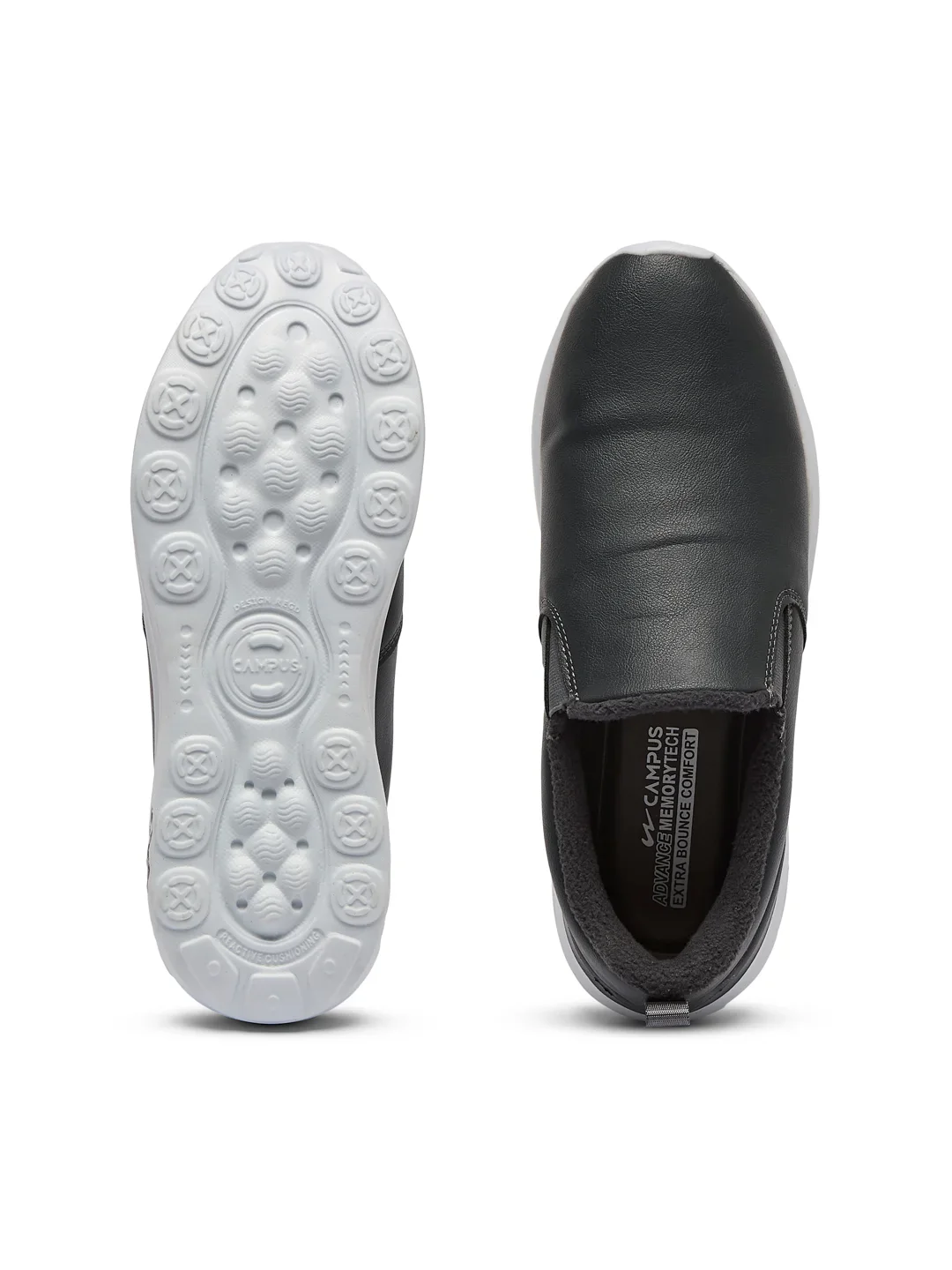 IVORY Grey Men's Walking Shoes - Image 5