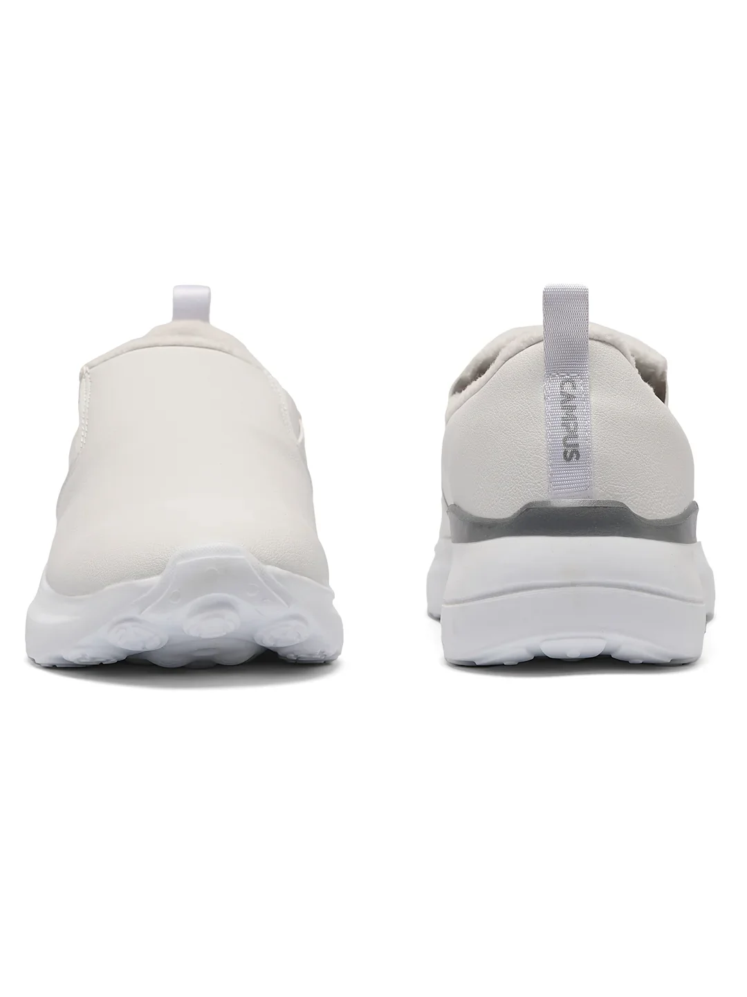 IVORY White Men's Walking Shoes - Image 4