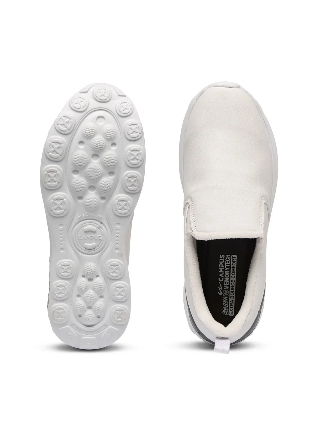 IVORY White Men's Walking Shoes - Image 5
