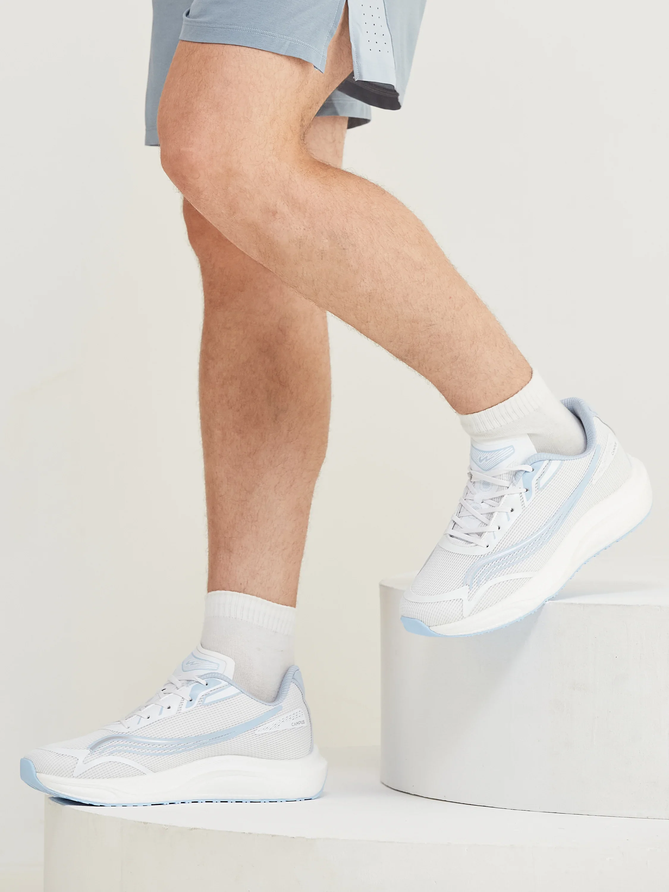 JARVIS White Men's Running Shoes - Image 8