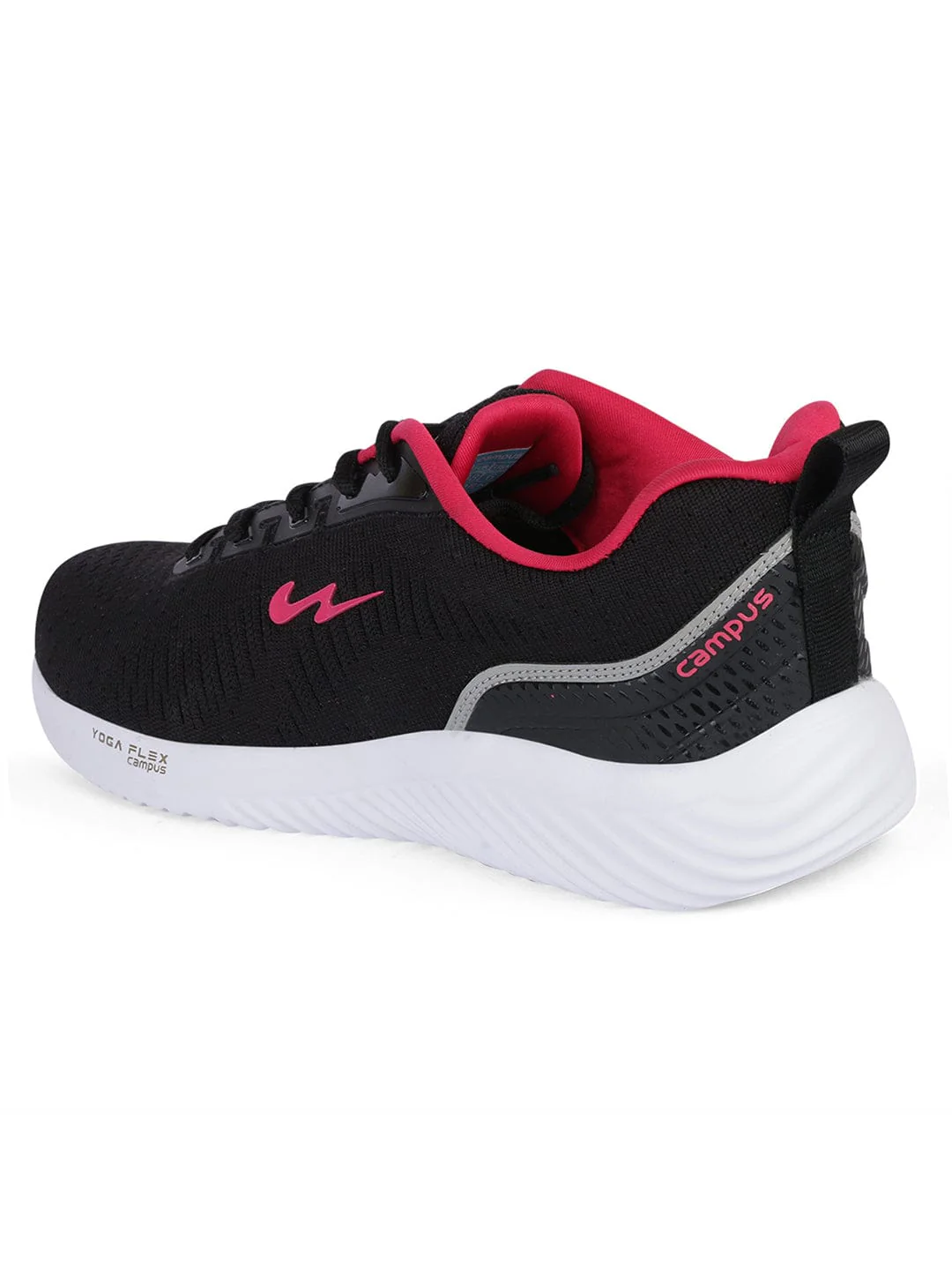 JESSICA Black Women Running Shoes - Image 3