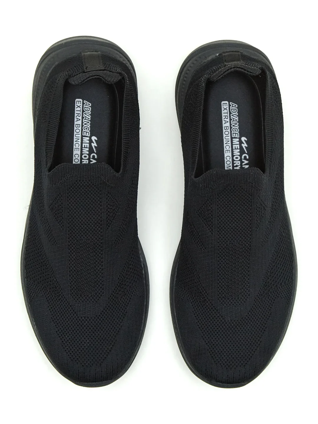 JETRA Black Men's Walking Shoes - Image 6