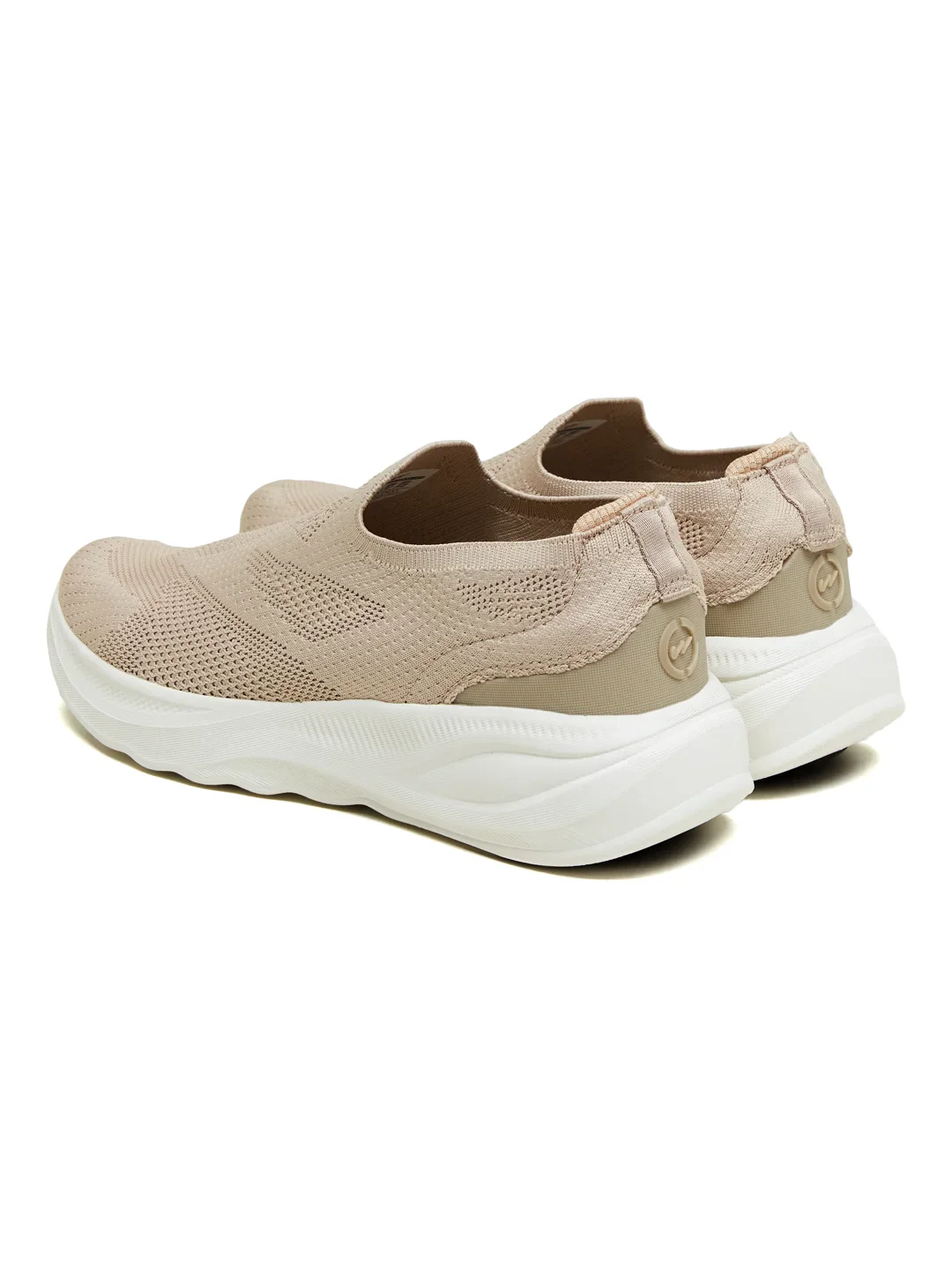 JETRA Beige Men's Walking Shoes - Image 5