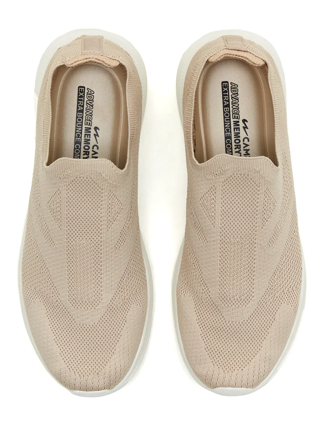 JETRA Beige Men's Walking Shoes - Image 6