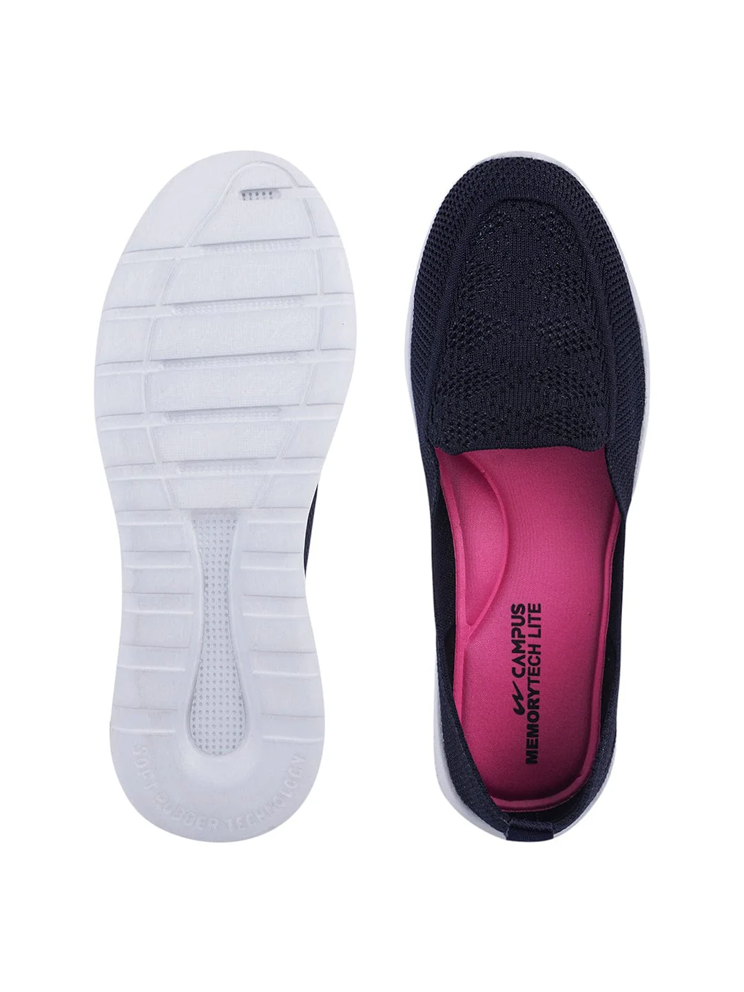 JITTERS Navy Women's Walking Shoes - Image 4