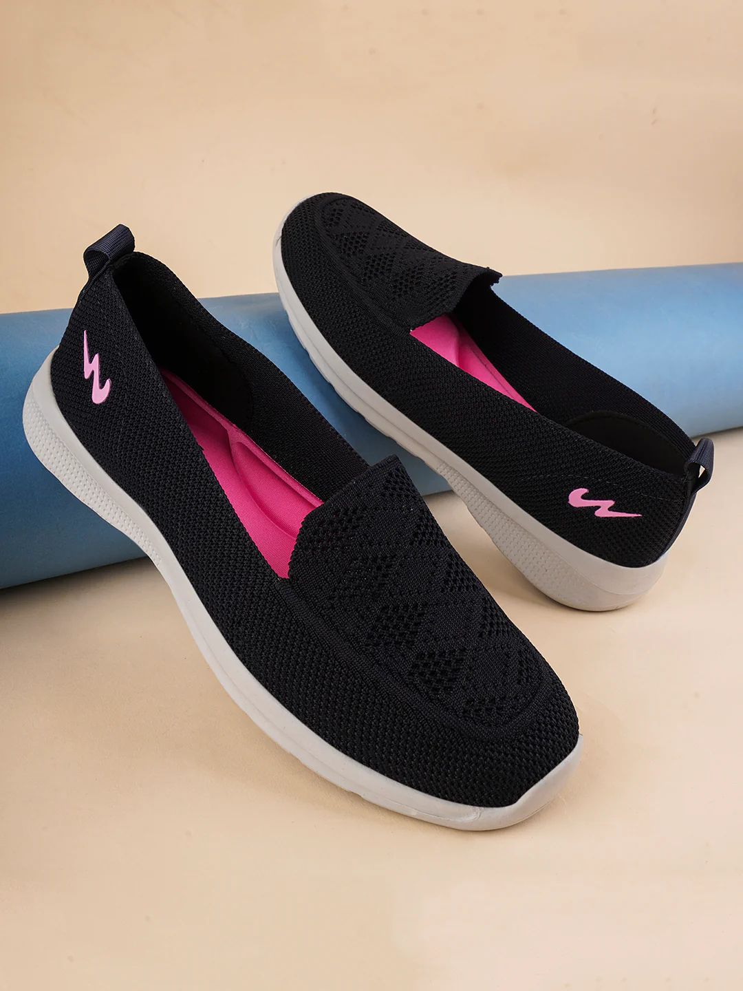 JITTERS Navy Women's Walking Shoes - Image 5