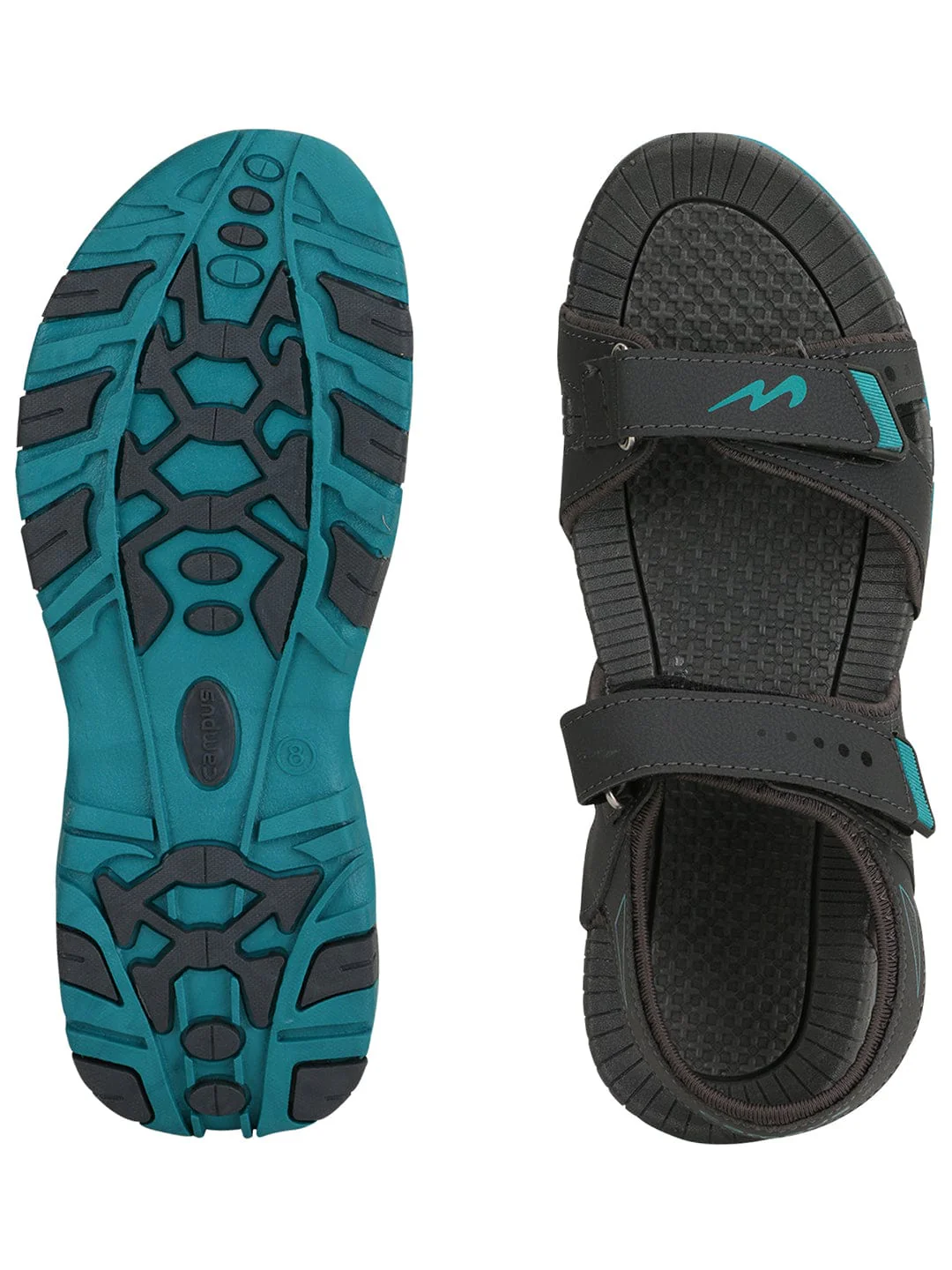 JOY Grey Men's Sandals - Image 4