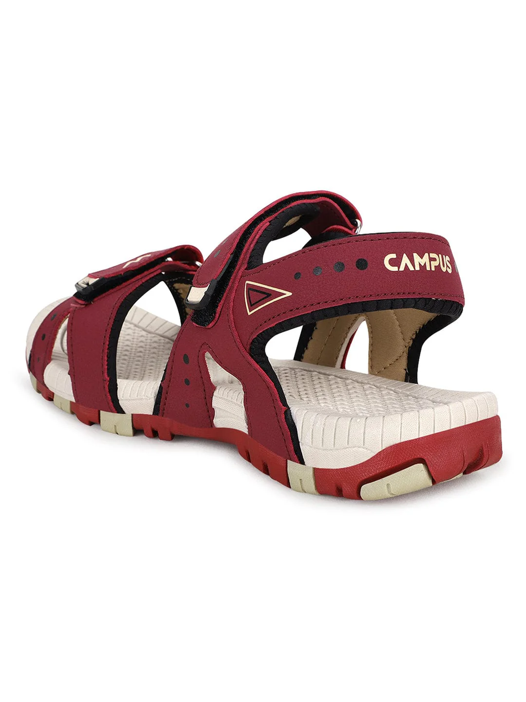 JOY N Maroon Men's Sandals - Image 3