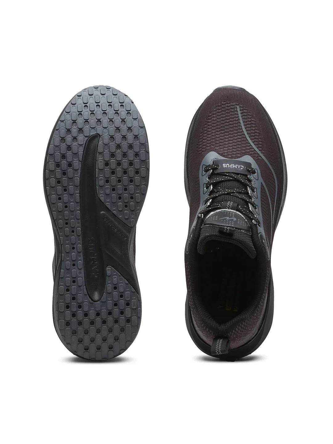 JUNIPER Black Men's Running Shoes - Image 5