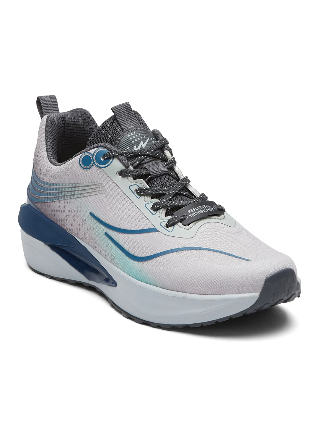 JUNIPER Grey Men's Running Shoes - Image 3