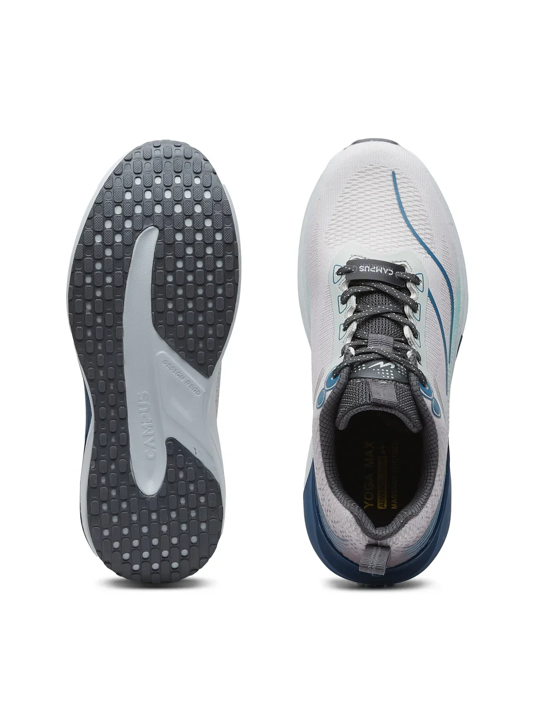 JUNIPER Grey Men's Running Shoes - Image 5