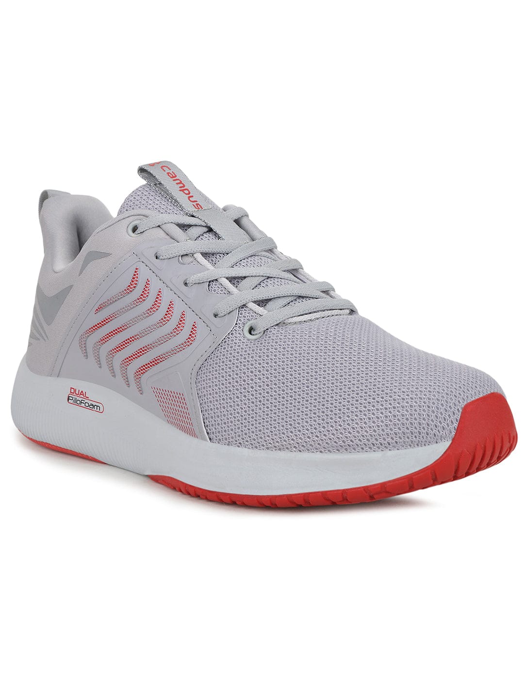 JUNO Grey Men's Running Shoes - Image 2