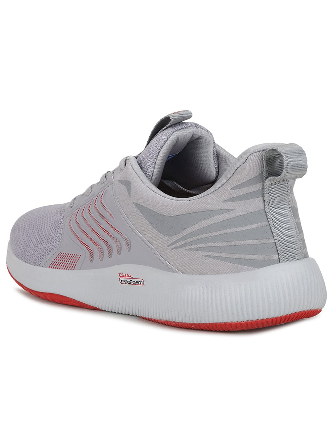 JUNO Grey Men's Running Shoes - Image 3