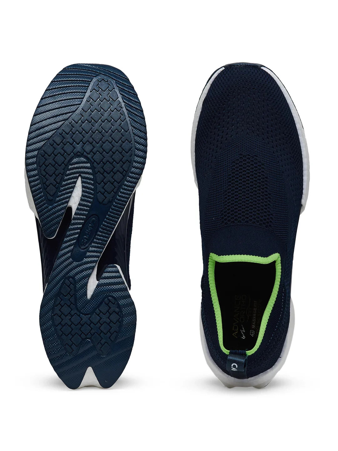 KARP Navy Men's Walking Shoes - Image 5