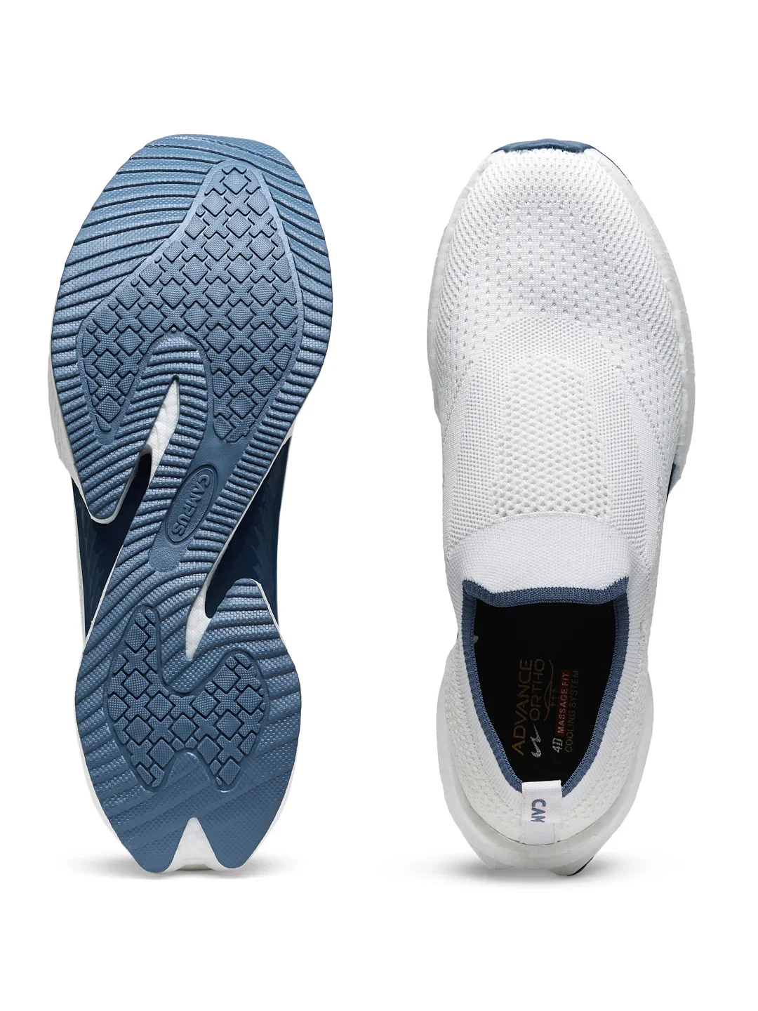KARP White Men's Walking Shoes - Image 5